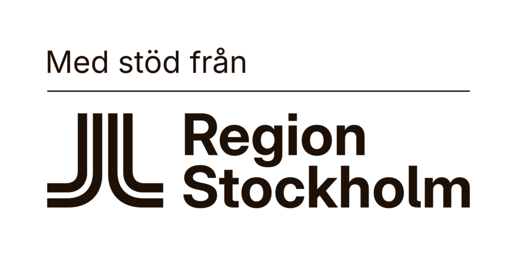 Med stöd från Region Stockholm